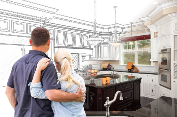 Professional Backsplash Installation technician working in Bay City, WI